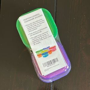 NEW - portion containers. Beachbody. 21 Day Fix.